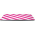 Pink and White Geometric Stripes Universal Laptop 18in (14.6 x 10.6in) Skin
