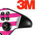 Pink and White Geometric Stripes Xbox One Elite Controller Skin