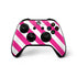 Pink and White Geometric Stripes Xbox One X Controller Skin