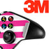 Pink and White Geometric Stripes Xbox One X Controller Skin