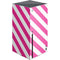 Pink and White Geometric Stripes Xbox Series X Console Skin