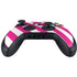 Pink and White Geometric Stripes Xbox Series X Controller Skin