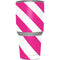 Pink and White Geometric Stripes Yeti 30oz Rambler Tumbler Skin
