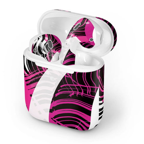 Pink and White Hipster Apple AirPods 2 Skin