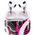 Pink and White Hipster Apple AirPods (3rd Gen 2021) Skin