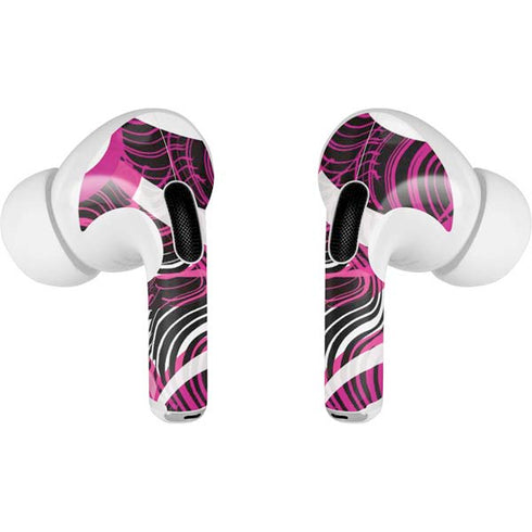 Pink and White Hipster Apple AirPods Pro Skin