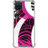 Pink and White Hipster Galaxy A12 Clear Case