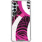 Pink and White Hipster Galaxy A13 5G Clear Case