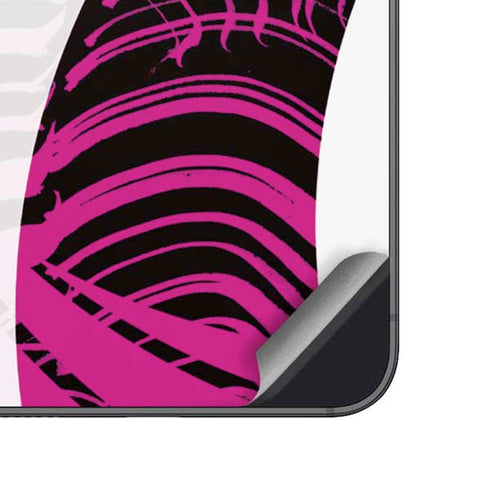 Pink and White Hipster Galaxy A14 5G Skin