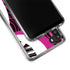 Pink and White Hipster Galaxy A21 Clear Case