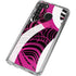 Pink and White Hipster Galaxy A21 Clear Case