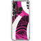 Pink and White Hipster Galaxy A30 Clear Case