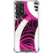 Pink and White Hipster Galaxy A72 5G Clear Case