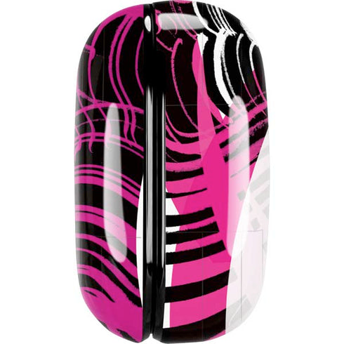 Pink and White Hipster Galaxy Buds Live Skin