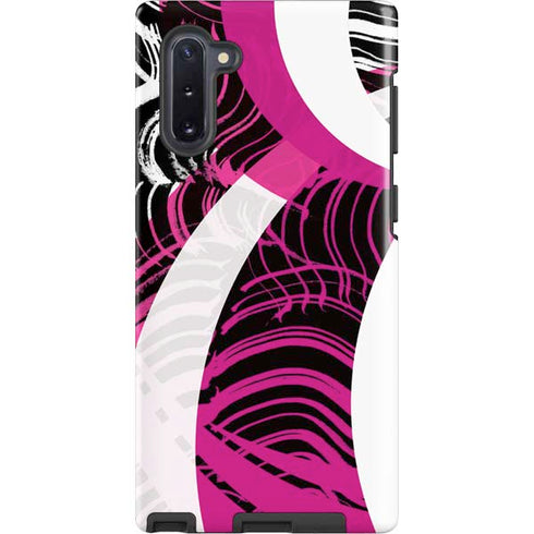 Pink and White Hipster Galaxy Note 10 Pro Case