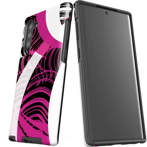 Pink and White Hipster Galaxy Note 10 Pro Case