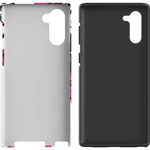 Pink and White Hipster Galaxy Note 10 Pro Case