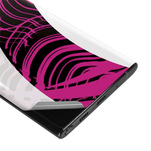 Pink and White Hipster Galaxy Note 10 Skin