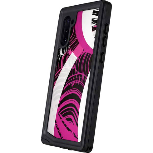 Pink and White Hipster Galaxy Note 10 Waterproof Case