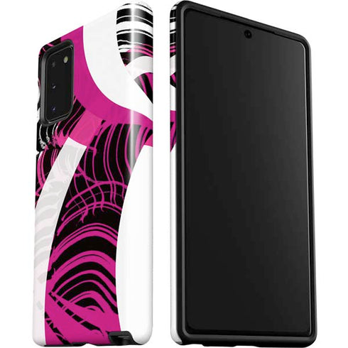 Pink and White Hipster Galaxy Note20 5G Pro Case