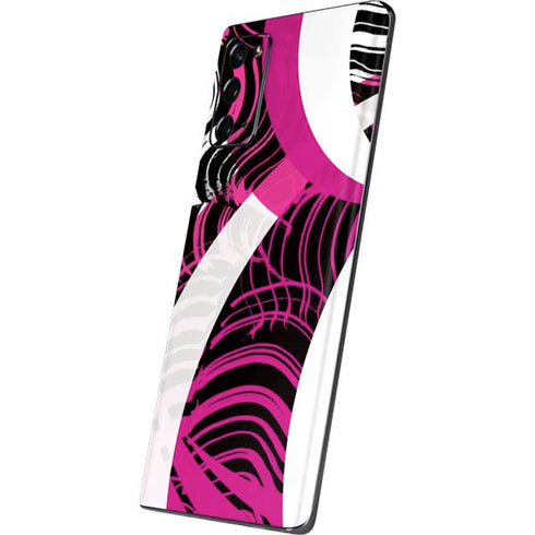 Pink and White Hipster Galaxy Note20 5G Skin