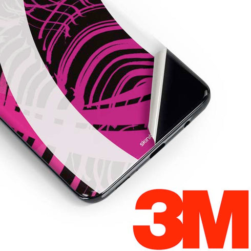 Pink and White Hipster Galaxy S10 Skin