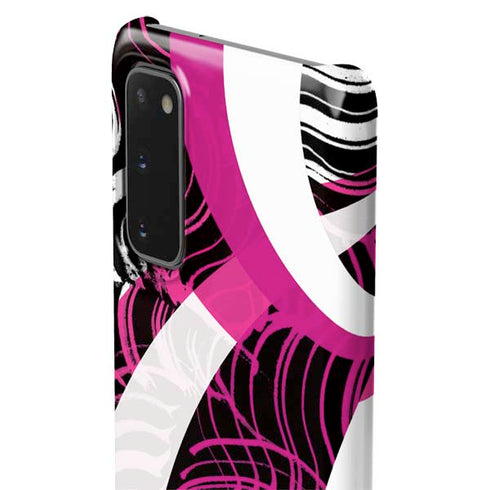 Pink and White Hipster Galaxy S20 Lite Case