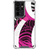 Pink and White Hipster Galaxy S21 Ultra 5G Clear Case