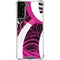 Pink and White Hipster Galaxy S22 Plus Clear Case