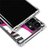 Pink and White Hipster Galaxy S22 Ultra Clear Case