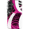Pink and White Hipster Galaxy S24 Impact Case