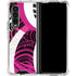Pink and White Hipster Galaxy Z Fold4 5G Clear Case