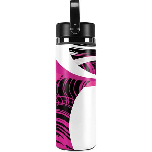 Pink and White Hipster Hydro Flask 20oz Wide Mouth Skin