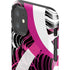 Pink and White Hipster iPhone 11 Impact Case