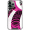 Pink and White Hipster iPhone 11 Pro Max Clear Case