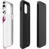 Pink and White Hipster iPhone 12 Mini Impact Case