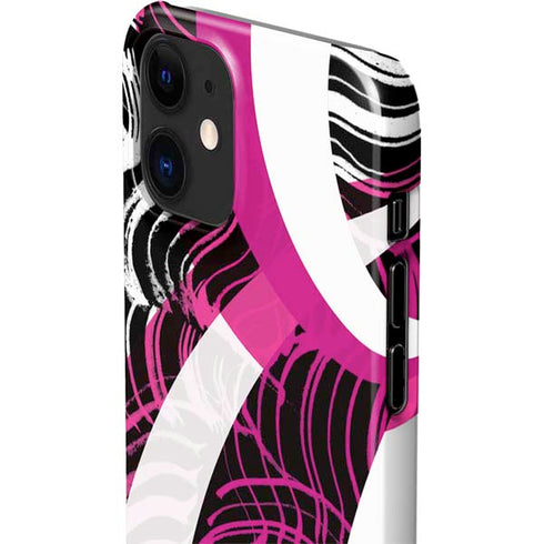 Pink and White Hipster iPhone 12 Mini Lite Case