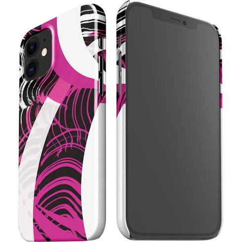 Pink and White Hipster iPhone 12 Mini Lite Case