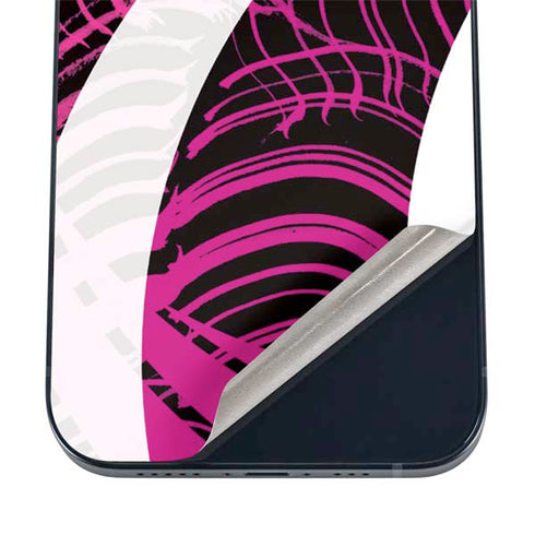Pink and White Hipster iPhone 12 Mini Skin
