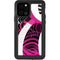 Pink and White Hipster iPhone 12 Pro Waterproof Case