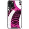 Pink and White Hipster iPhone 13 Mini Clear Case