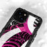 Pink and White Hipster iPhone 13 Mini Waterproof Case
