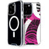 Pink and White Hipster iPhone 13 Pro MagSafe Case