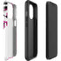 Pink and White Hipster iPhone 13 Pro Max Impact Case