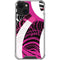 Pink and White Hipster iPhone 14 Clear Case