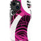 Pink and White Hipster iPhone 14 Plus Impact Case