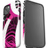 Pink and White Hipster iPhone 14 Plus Impact Case