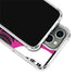 Pink and White Hipster iPhone 14 Pro Max Clear Case