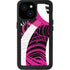 Pink and White Hipster iPhone 15 Waterproof Case