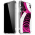 Pink and White Hipster iPhone XR Clear Case